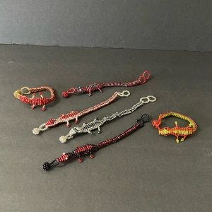 BEADED ALLIGATOR BRACELETS